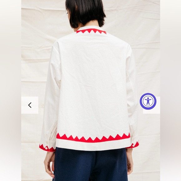 Nikki Chasin Alpha Button Down - Picture 2 of 9